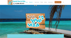 Desktop Screenshot of hostalvivelavida.com